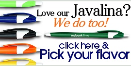The Dart Pen, The Cougar Pen, The Jet Stream, Queen, Javalina Classic, The Javlin, Tempo Pen