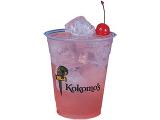 12 oz Logo Economy Soft Sided Clear Printed Plastic Cup - Large Quantity