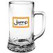 17 oz Giveaway Glass European Tankard Logo Mug