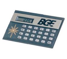 Economy Custom Printed Battery Pocket Calculator