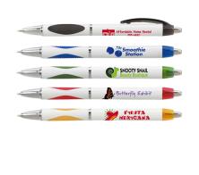 Custom Logo Promotional Personalized Denya Rubber Clip Pen